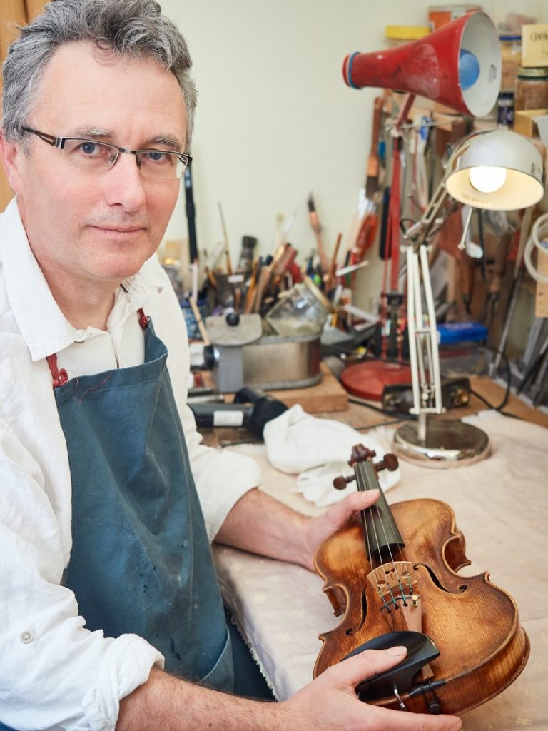 Alan in workshop