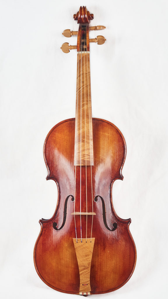 Front of a Baroque Violin