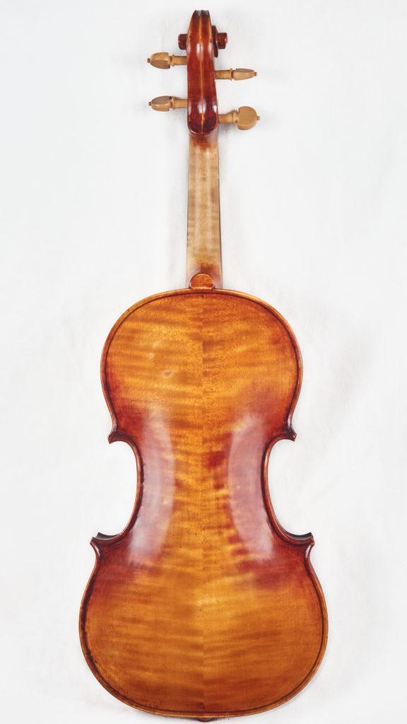 The Back of a Baroque Violin