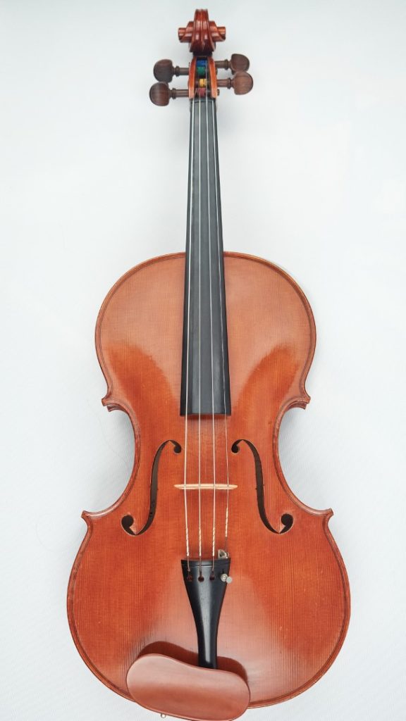 English viola front