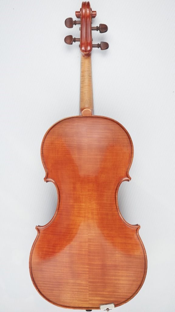 Back of English viola